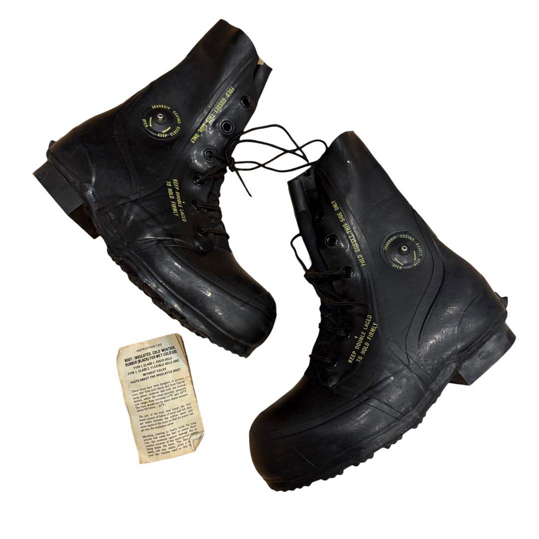 デッドストック 9R us army バニーブーツ ミッキー ブーツ - メルカリ