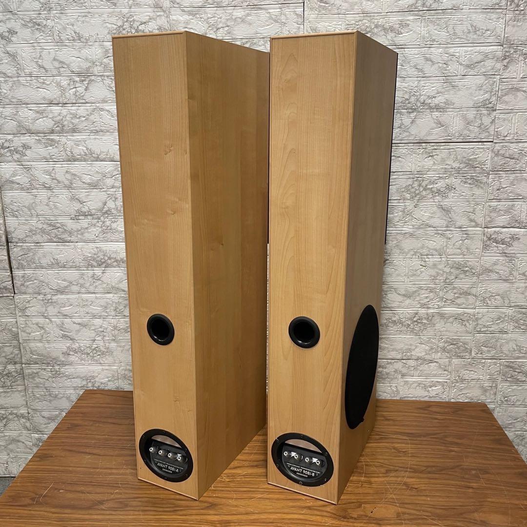 605 極美品 モダンショート AVANT908i スピーカーペア 送料無料 - メルカリ