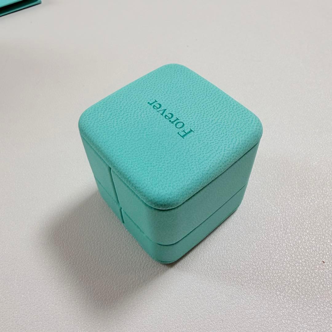 極美品 現行品 ティファニー 限定品 リングケース 空箱 Forever 刻印