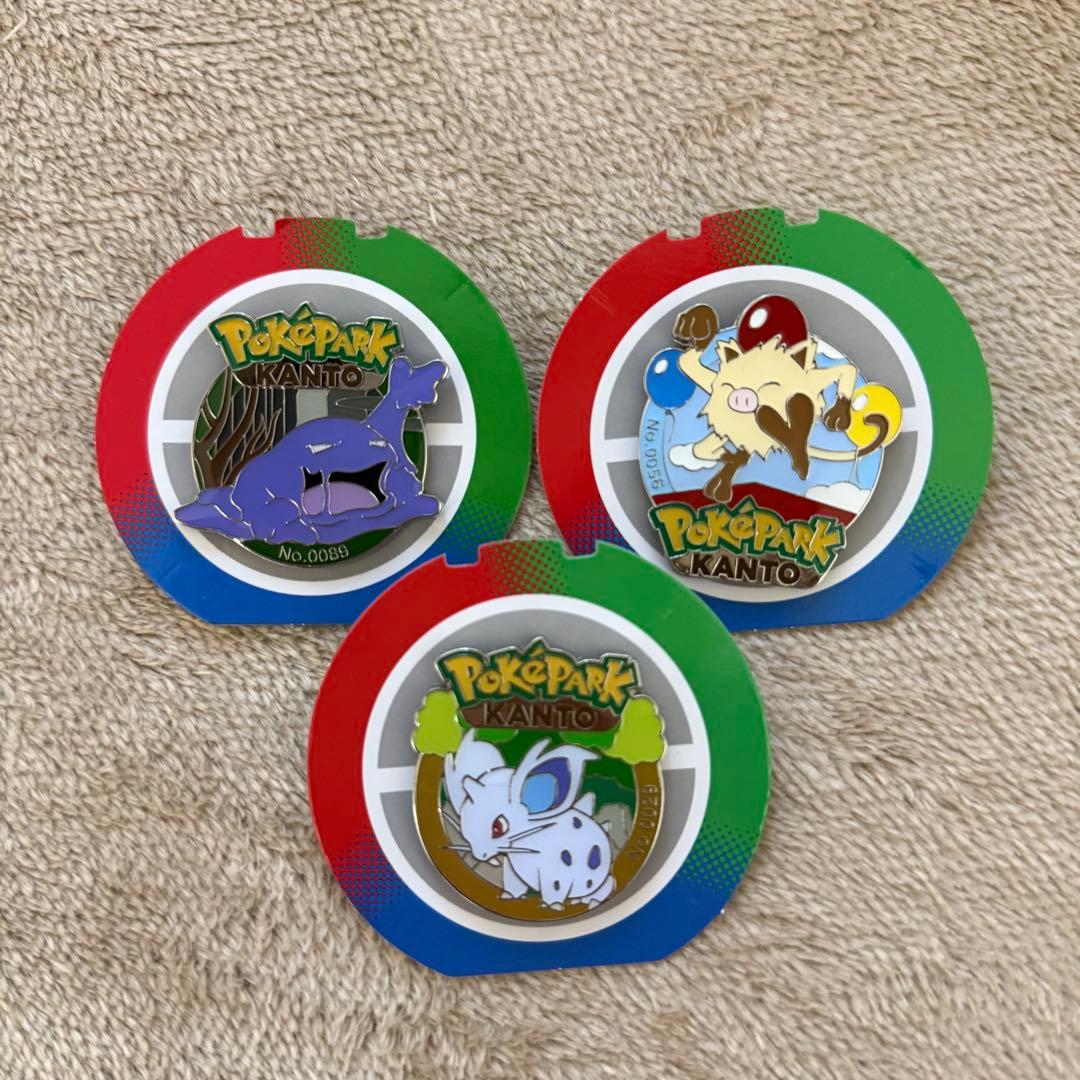 ポケパーク カントー ピンバッジ ピンズ 6個セット - メルカリ