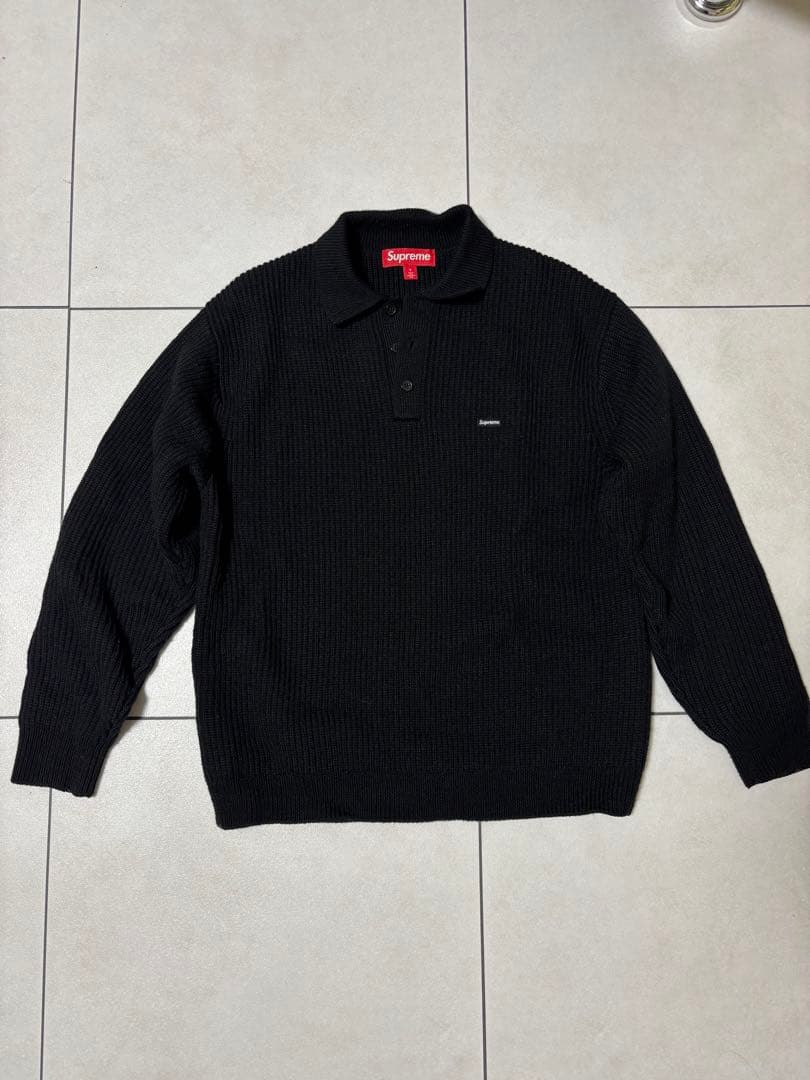 Supreme small box ニットポロセーター Supreme Small Box Polo Sweater (FW25) - $158