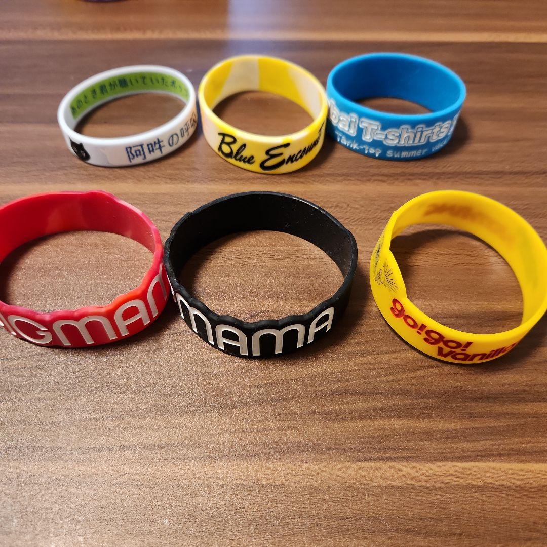 貴重】ライブグッズ ラバーバンド まとめ売り22個 - メルカリ