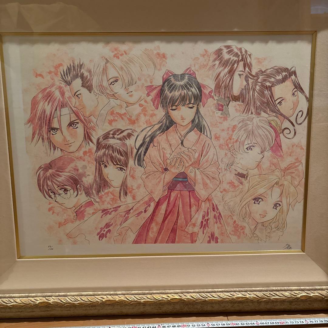 サクラ大戦 松原秀典 リトグラフ 雪月風花 大正 絵 - メルカリ