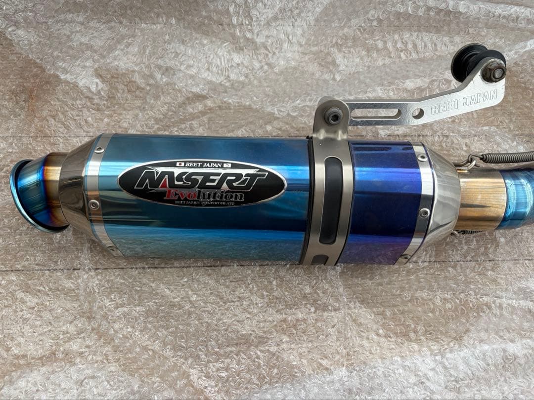 BEET JAPAN NASERT スリップオンマフラー Ninja250 新着