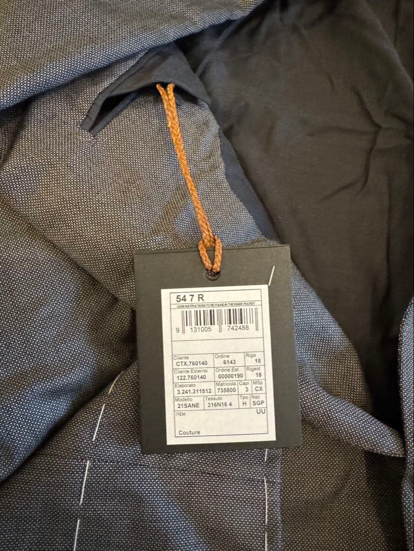 エルメネジルド・ゼニア Couture スーツ 7-54 R - メルカリ