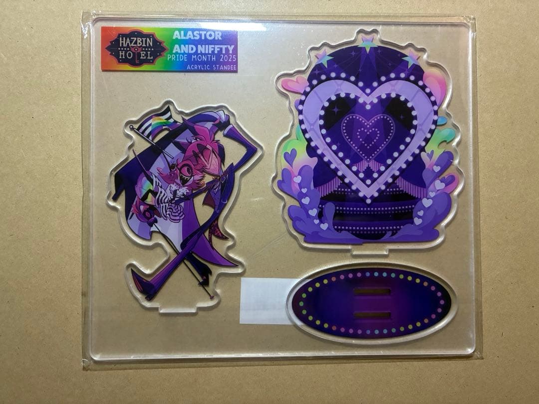 ハズビンホテル アラスター ニフティー アクリルスタンド プライド2025