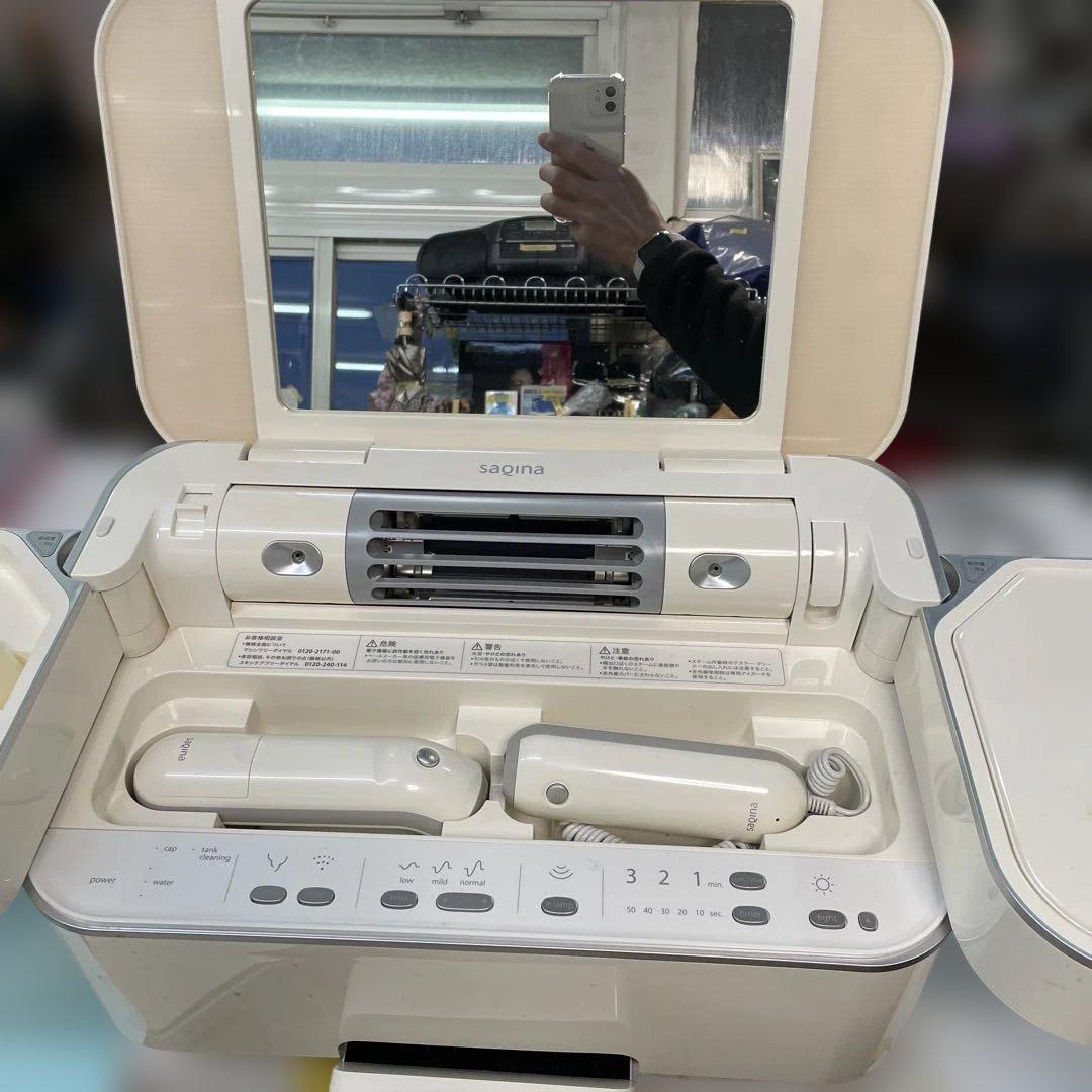 【yo-110】sagina BIJOUフヨウサキナ　ビジュー美顔器 ホワイト