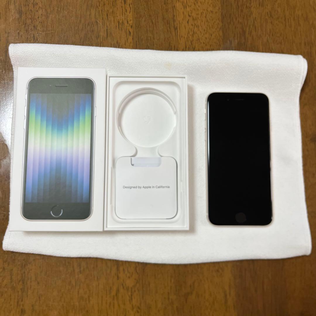 iPhone SE3 】本体 64GB SIMフリー 83% 画面割れなし - メルカリ