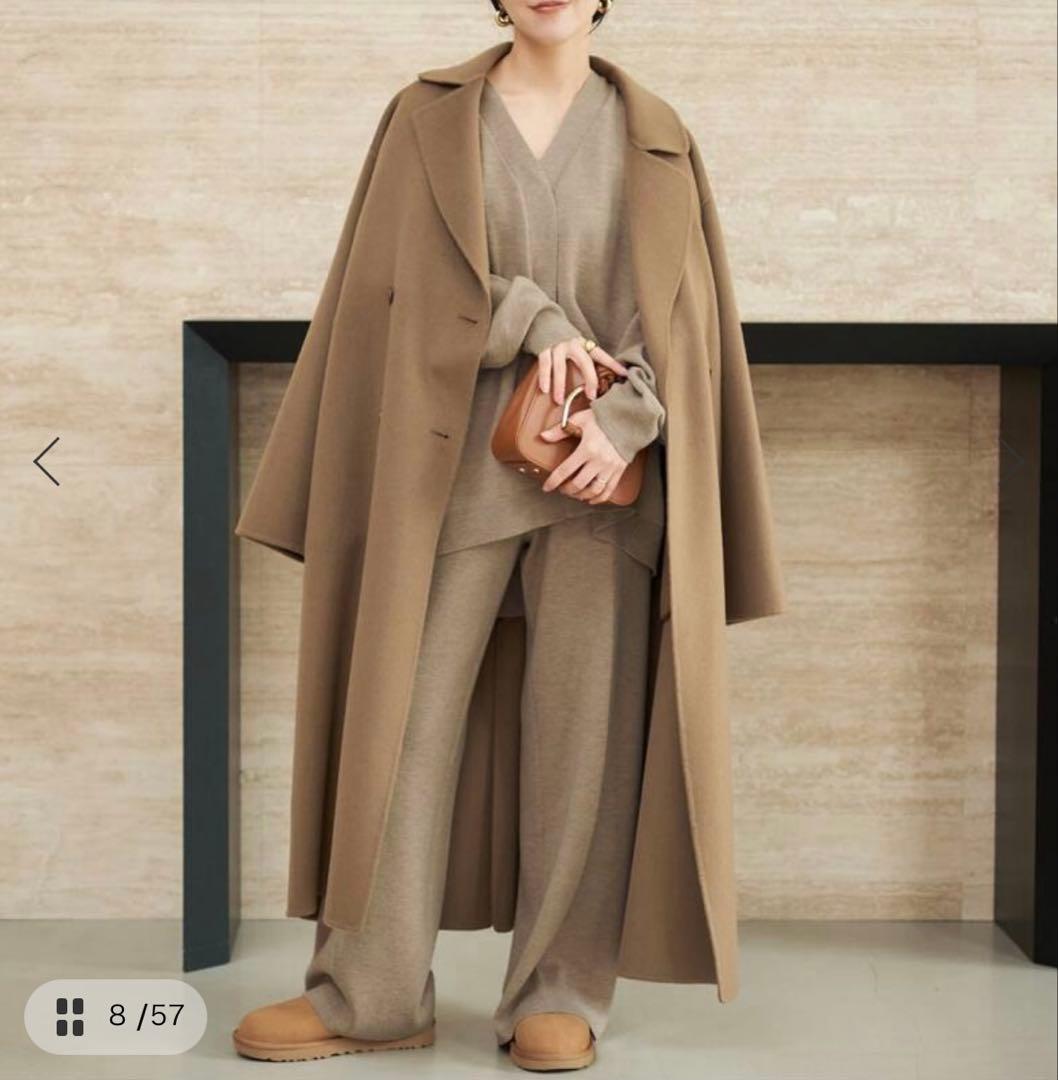 plage HAMILTON PEA コート ブラウンD 38 - メルカリ