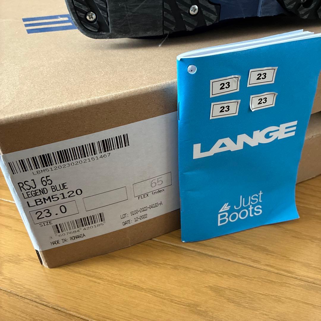LANGE ラング　23.0cm 23.5cm RSJ65 スキーブーツ2024