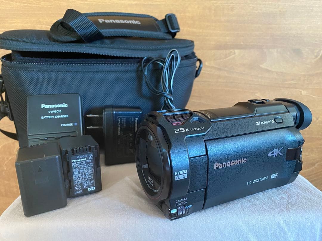 Panasonic HC-WXF990M 4Kビデオカメラ Amazon.co.jp: パナソニック デジタル4Kビデオカメラ WXF990M 64GB