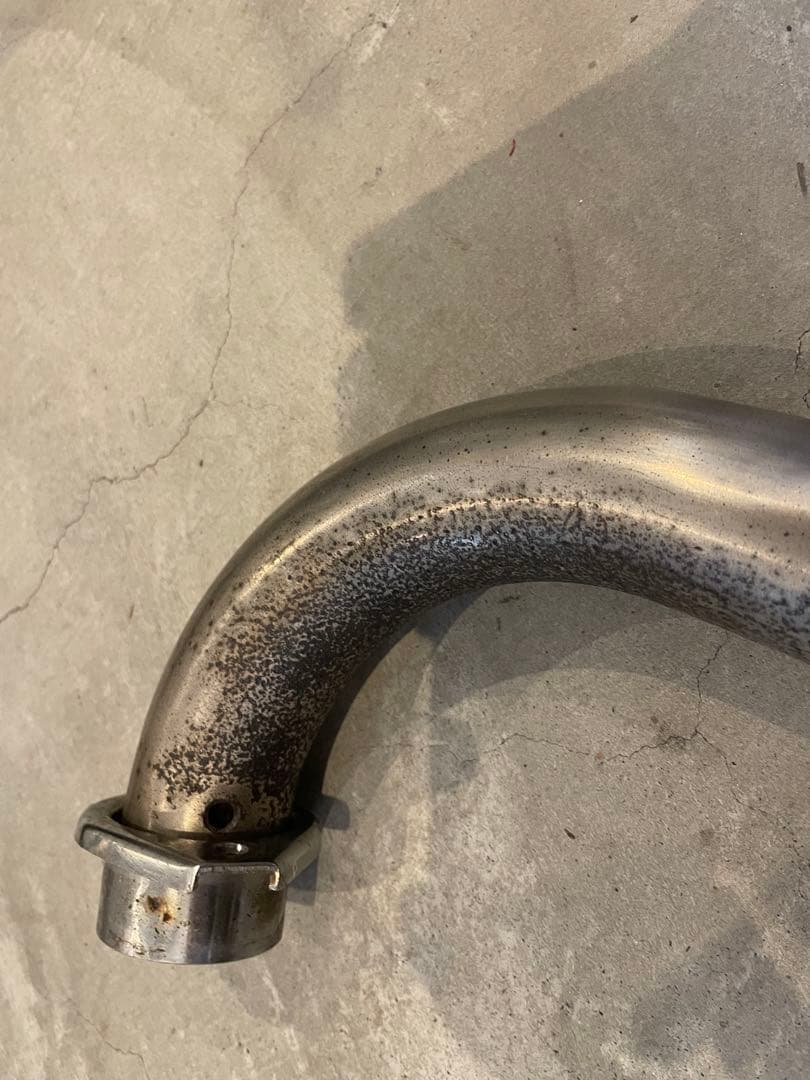 sr400 純正エキパイ エキゾーストパイプ - メルカリ