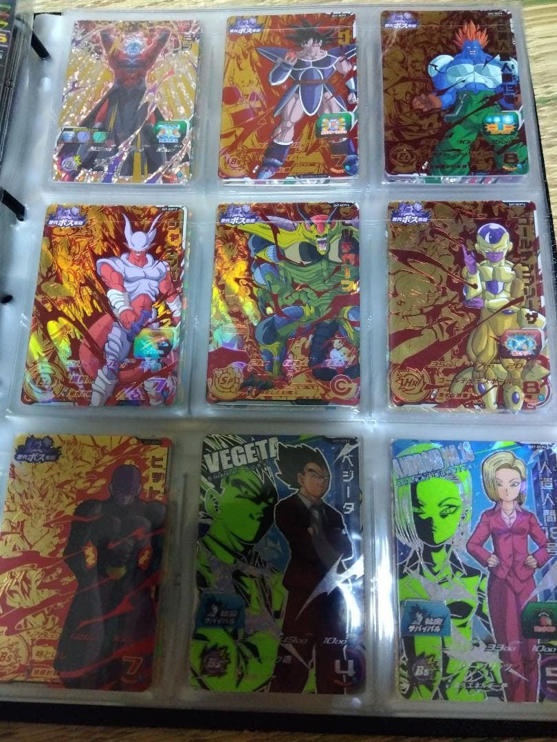 ドラゴンボールヒーローズ 366枚セット+ダブりカード52枚 引退品
