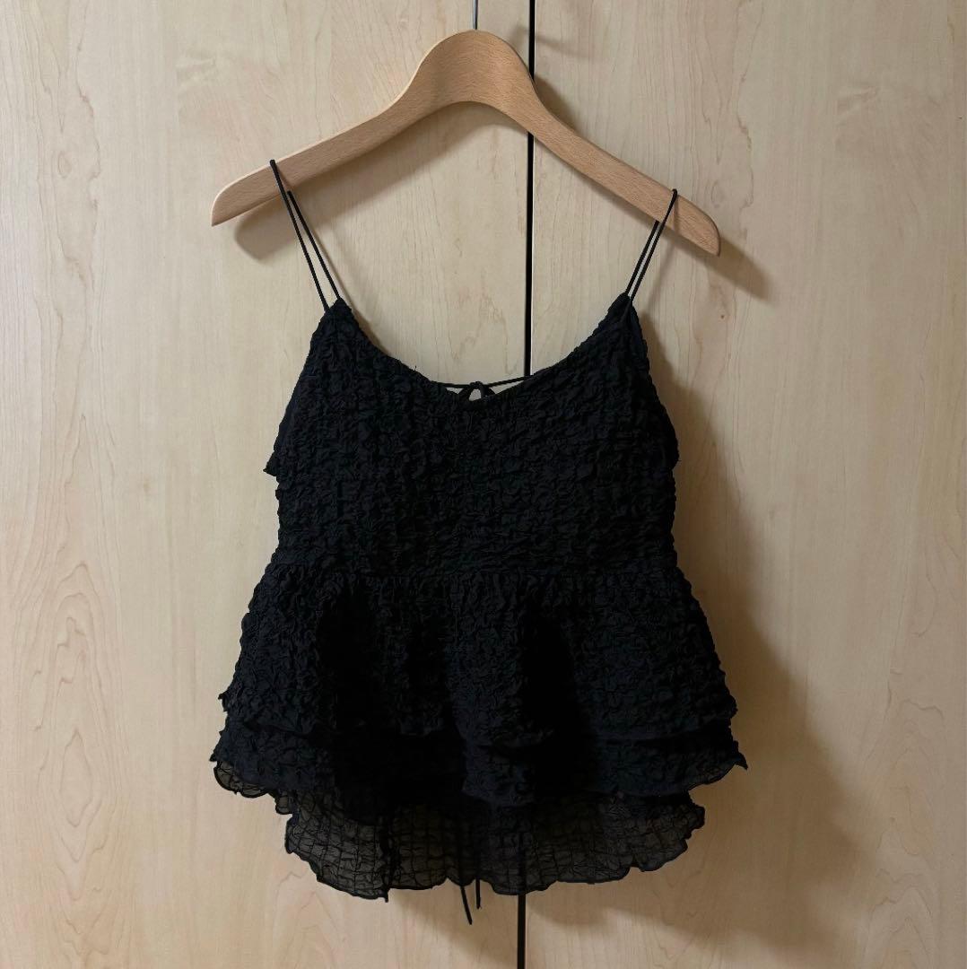 nnn95様専用 SeaRoomlynn パッドinシャーリングFRILLキャミ - メルカリ