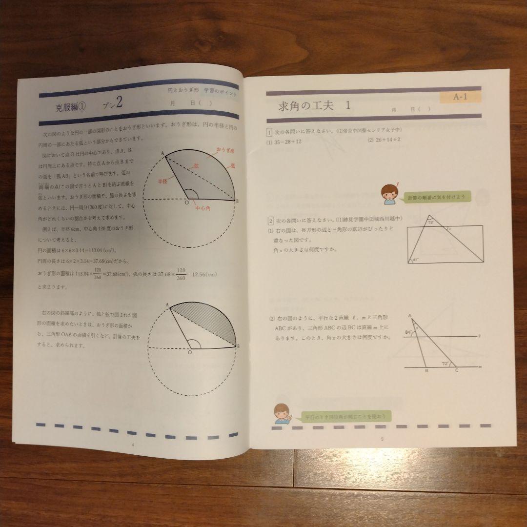 トイズアカデミー T6 算数 見極め編 割合と速さ 平面図形 国語 知識