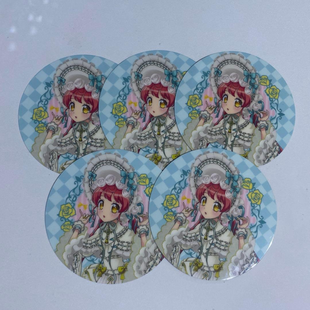 アモクレープ コースター クリアカード 特典 ノベルティ プリパラ