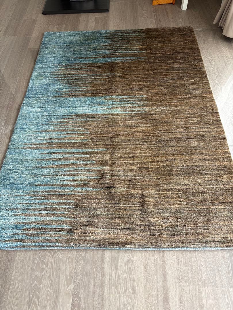 ウール100%ギャッベ HAGiHARA（萩原） ギャベ ギャッベ 玄関マット 室内マット マット 45