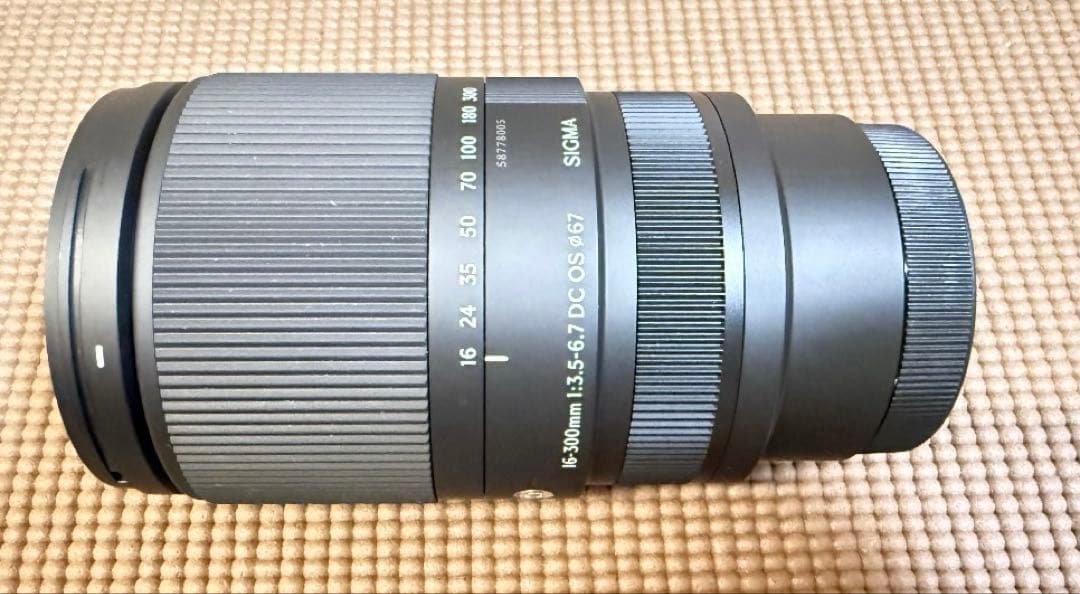 SIGMA 16-300mm F3.5-6.7 DC OSズームレンズ SONY