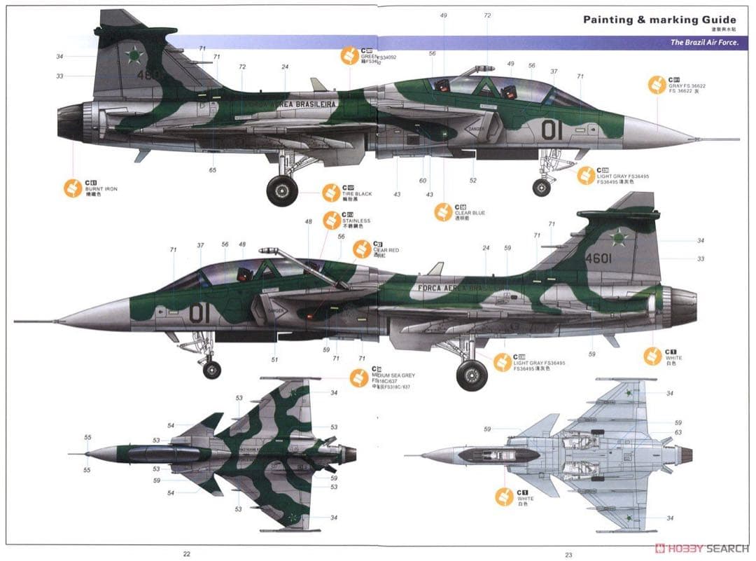 入手困難】1:48 SAAB Jas-39B/D Gripen - メルカリ