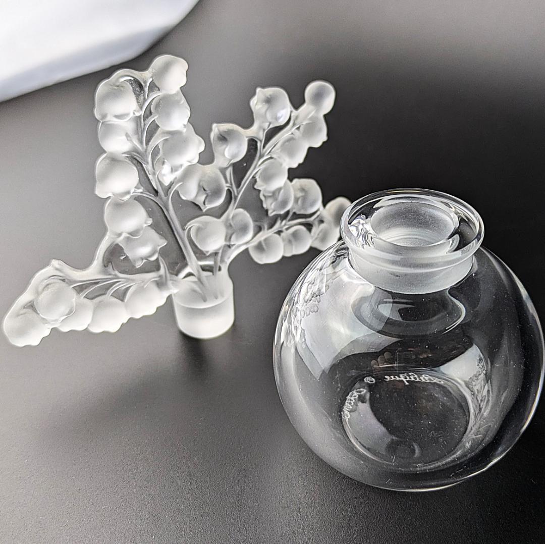 せさみさん専用 萌えるすずらん☆ラリック 香水瓶 クレール