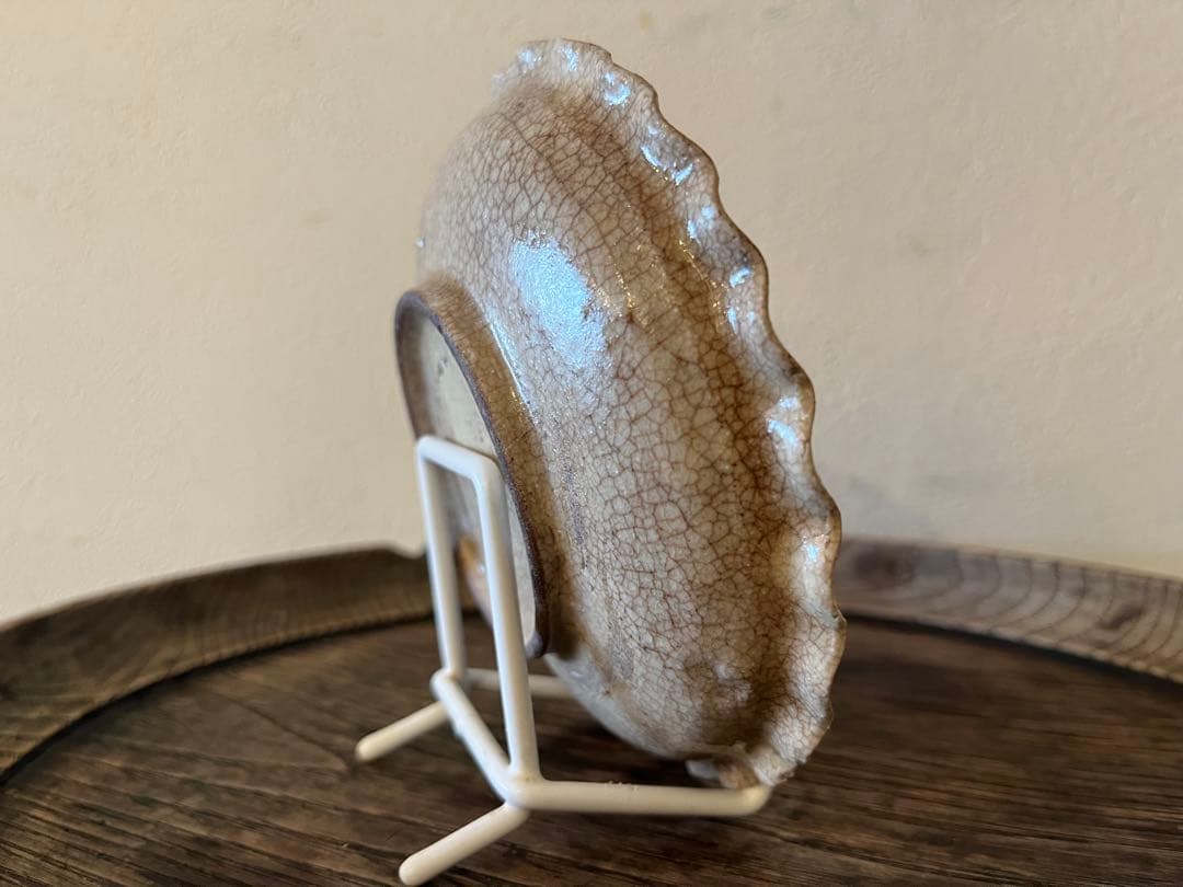 御深井焼 輪花皿【13cm】 御深井焼 輪花皿【13cm】 www.cosaga.com