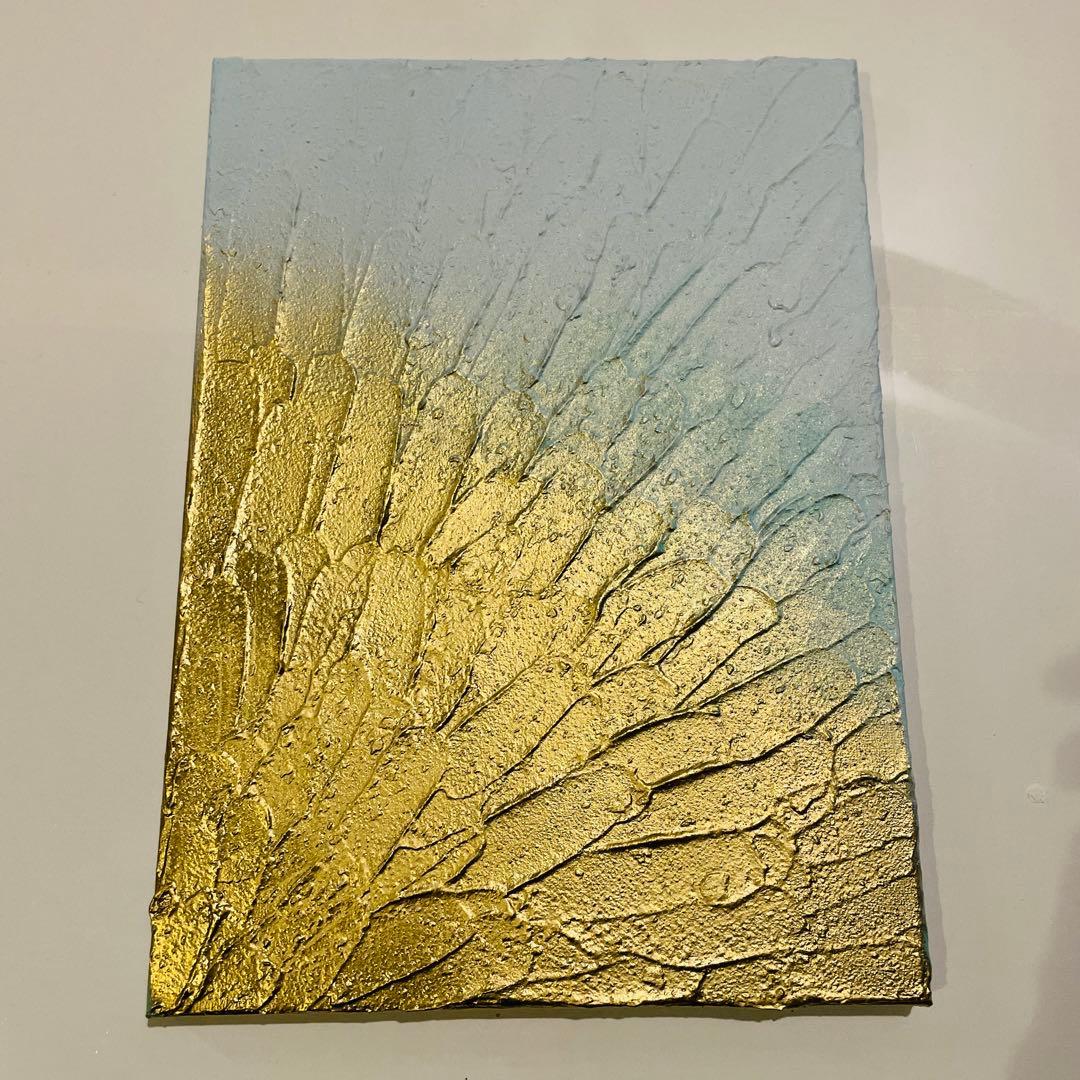 ドッジィ様 リクエスト 3点 まとめ商品（絵画　テクスチャーアート） テクスチャーアート (正方形27cm) オーダー制作 | Ikumi Yasuzaki