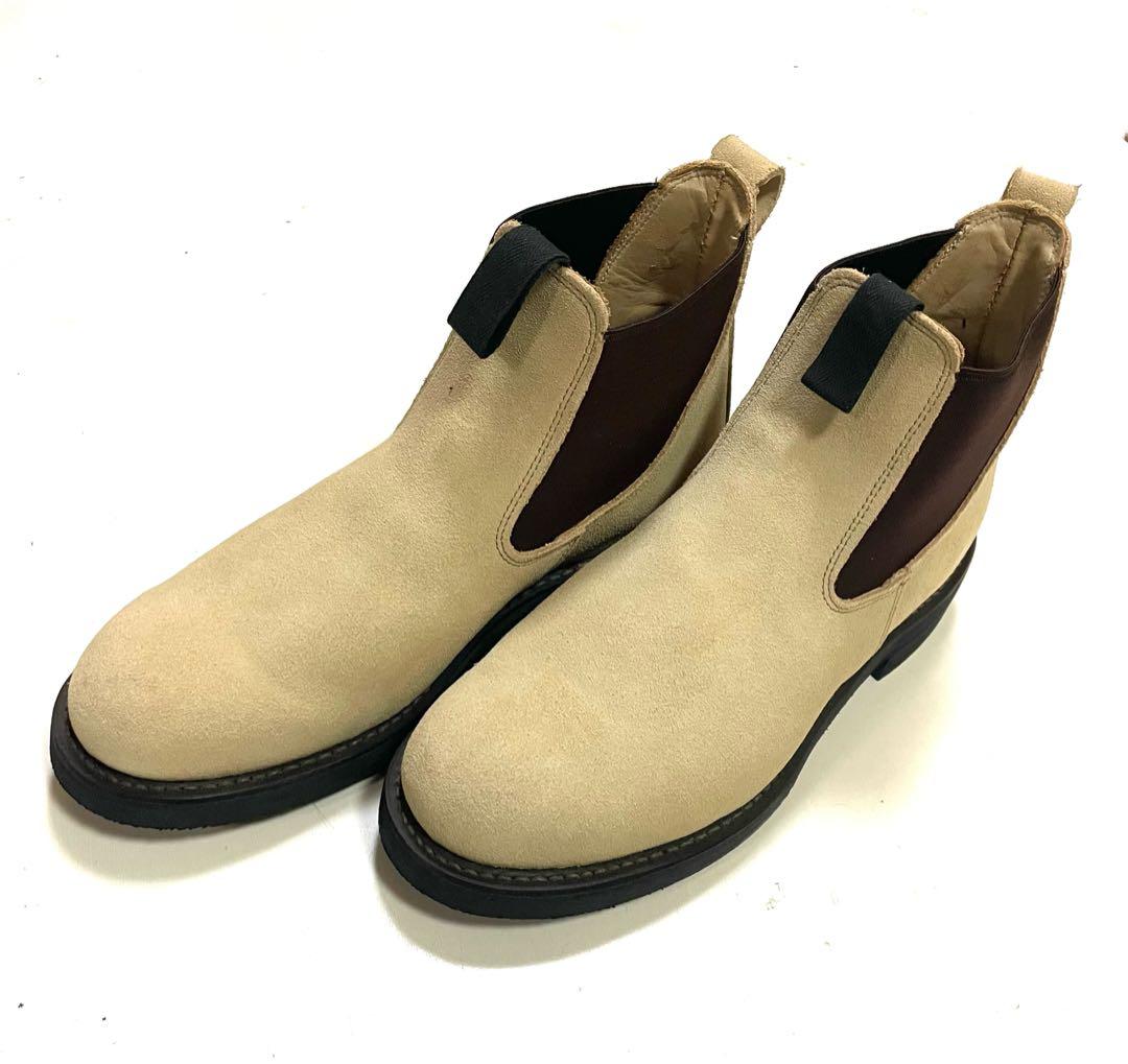 美品！ヒステリックグラマー　ベージュ サイドゴアブーツ スエード　26.5cm