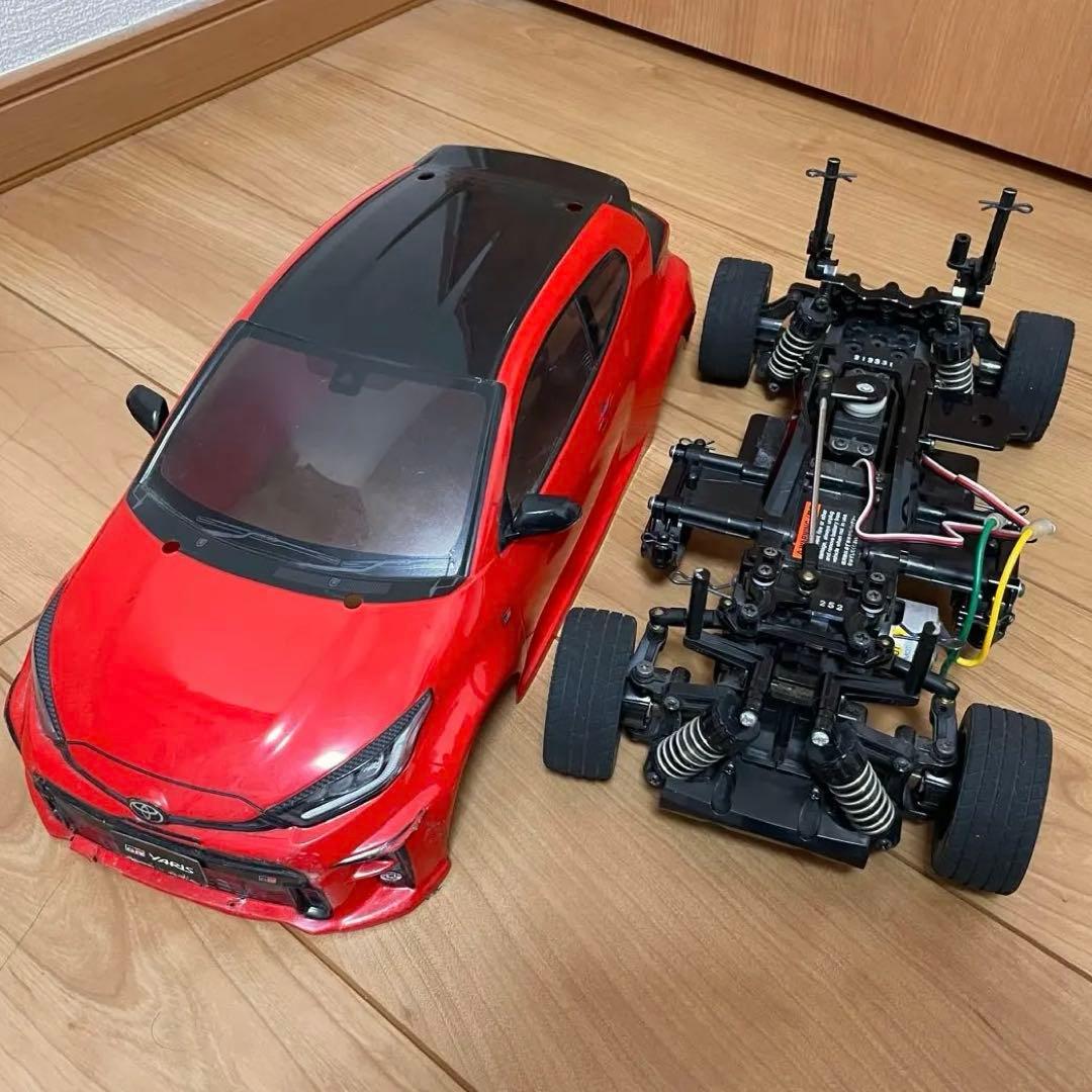 ま*さ様 ★TAMIYA（タミヤ）1/10 M-05 シャーシ ヤリスボディー タミヤ XBシリーズ 1/10RC XB トヨタ GR ヤリス (M-05シャーシ