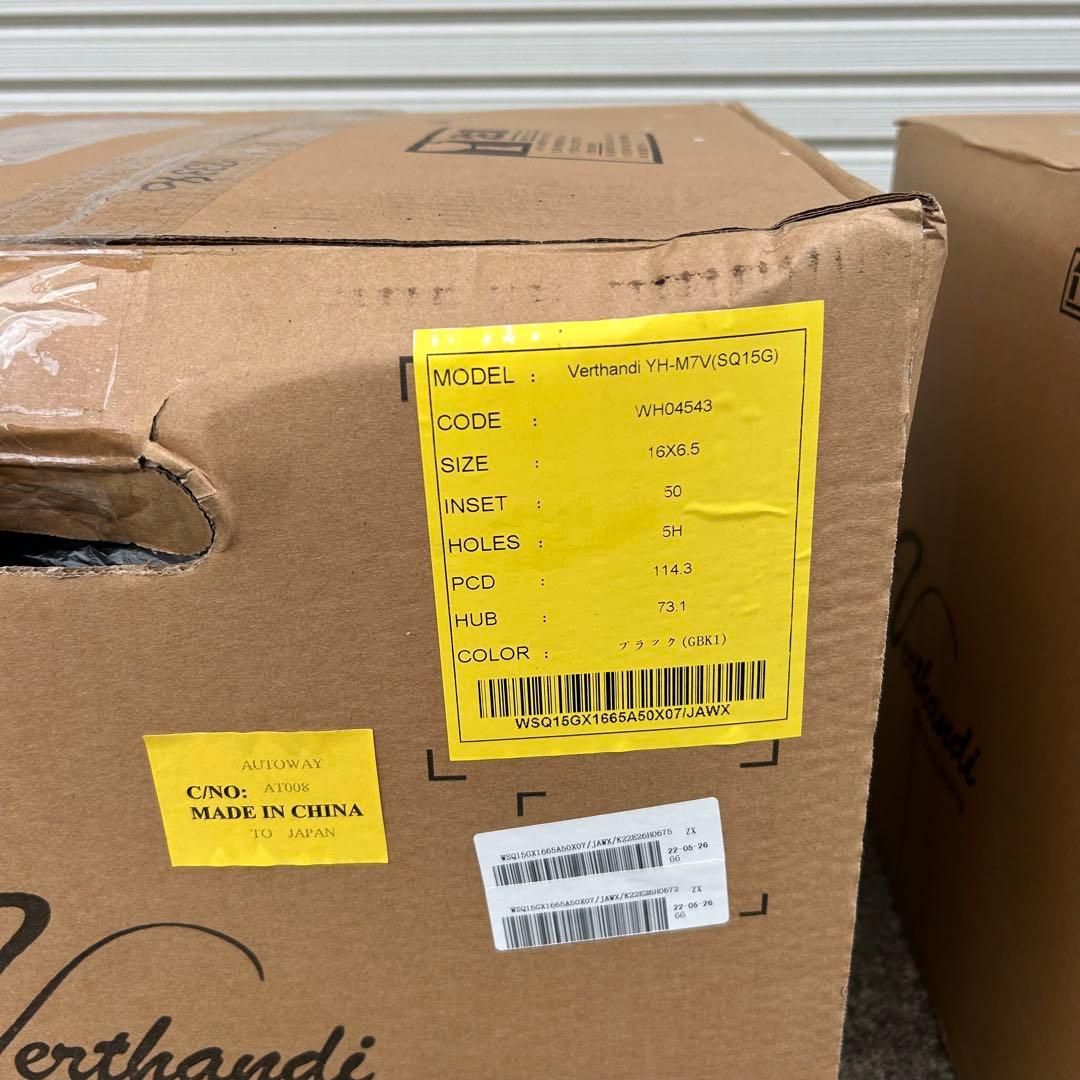 ②未使用 Verthandi YH-M7V 16x6.5 50 114.3x5