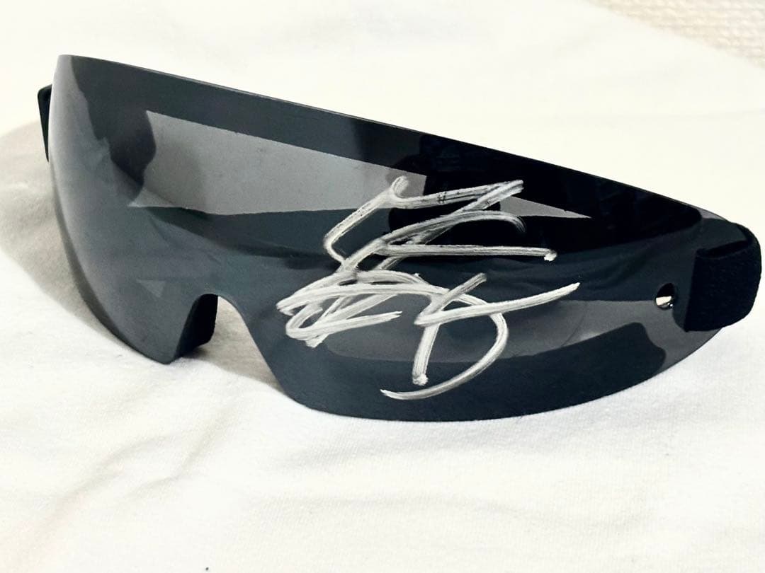 【川田将雅 直筆サイン入りゴーグル】本人直接サイン／限定1点・超希少 川田将雅 直筆サイン入りゴーグル本人直接サイン／一点物／入手経緯