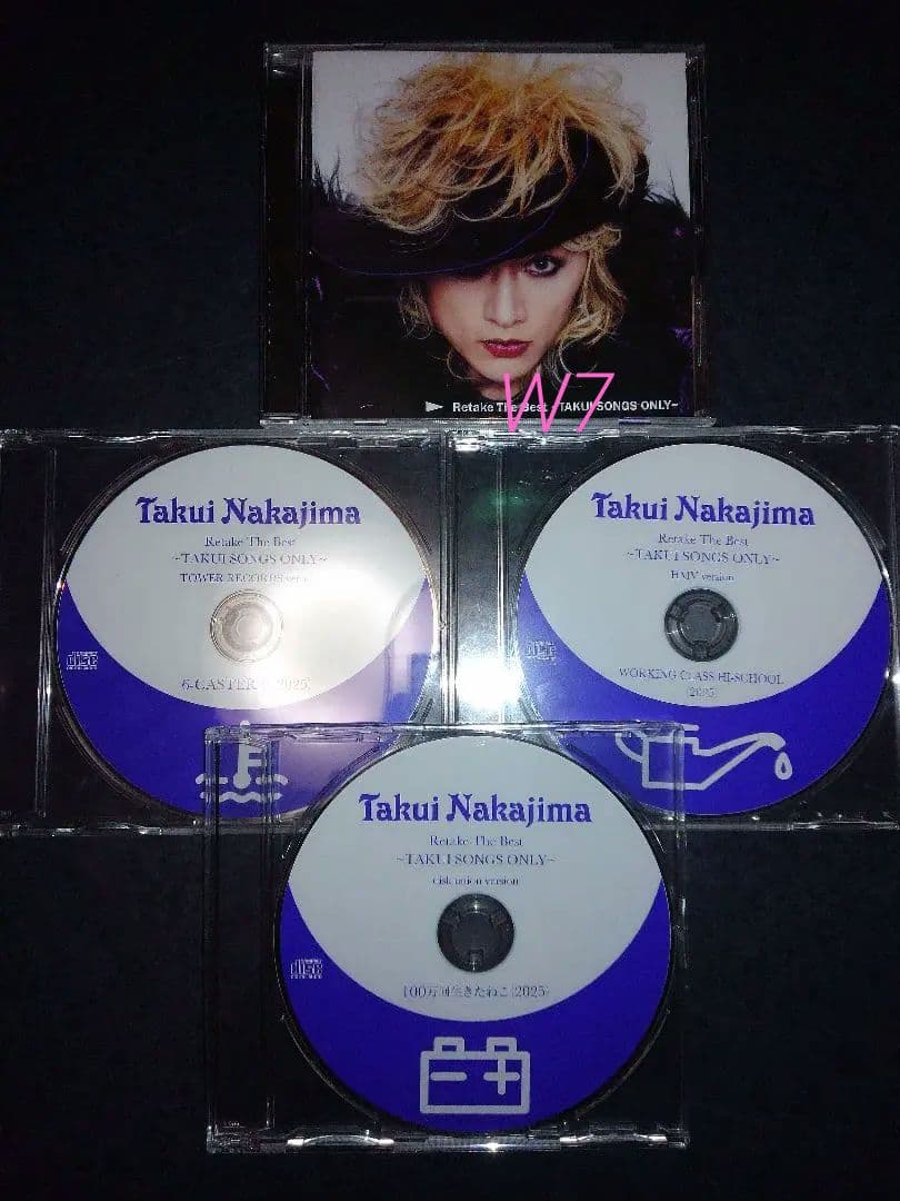 特典CD,3枚 + Retake The Best　中島卓偉　TAKUI Retake The Best～TAKUI SONGS ONLY～＜初回限定盤＞/中島卓偉