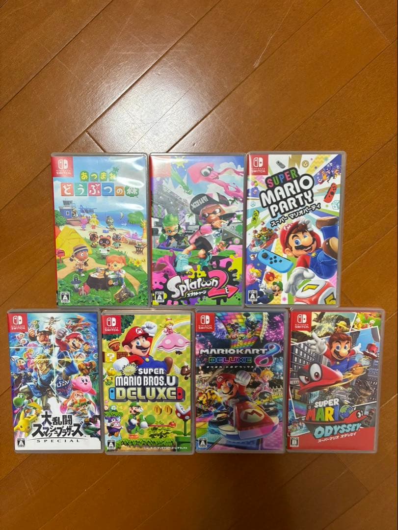 7本セット Nintendo Switch 任天堂スイッチ ゲームソフトセット Nintendo Switch ソフトセット 7点 Switch ソフト 7本 Switch ソフト