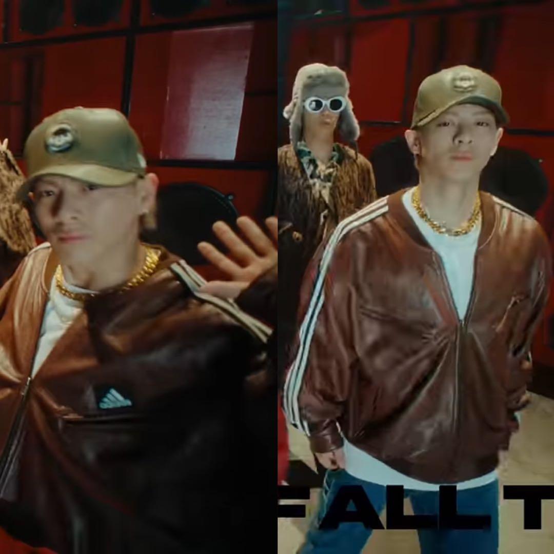 ADIDAS AYNE リメイク レザー ジャケット トラック 80s 90s - メルカリ