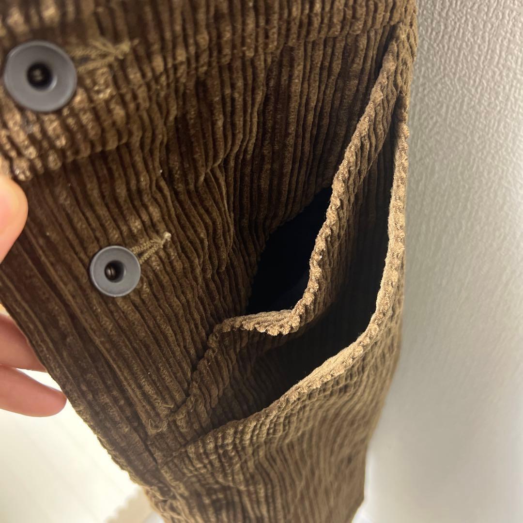 BLACK SIGN ブラックサイン ランダムコーデュロイオーバーオール