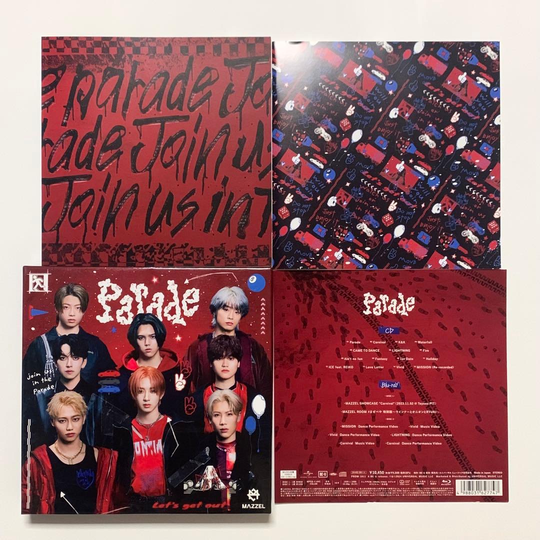 MAZZEL Parade MUZEUM盤 FC限定盤 CD+2Blu-ray - メルカリ
