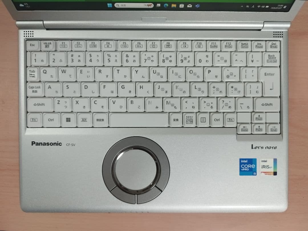 使用4050時間 CF-SV1 第11代i5/16GB/256GB/office