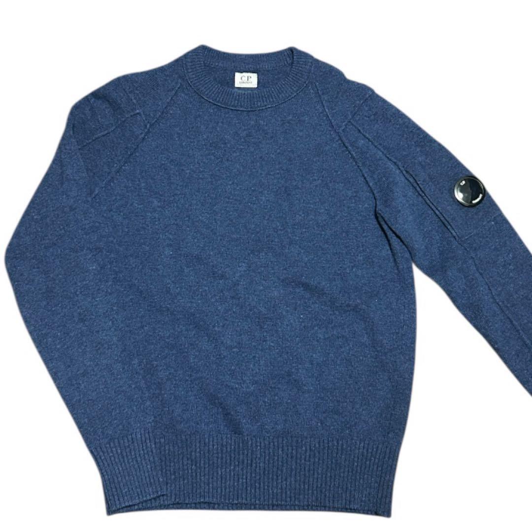 【00s】C.P. Company レンズニット セーター ネイビー 48 C.P. Company レンズディテール セーター | ブルー | FARFETCH JP