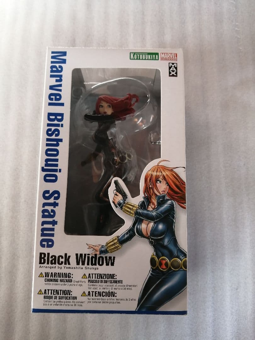 コトブキヤ BISHOUJO マーベル 美少女 ブラック・ウィドウ 山下しゅんや Amazon | BLACK WIDOW MARVEL美少女 ブラックウィドウ カバートオプス