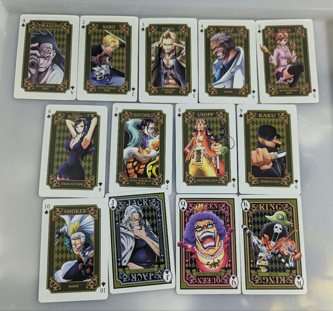 ケースなし)ONE PIECE 麦わらストア 輩トランプ第1弾 全54枚