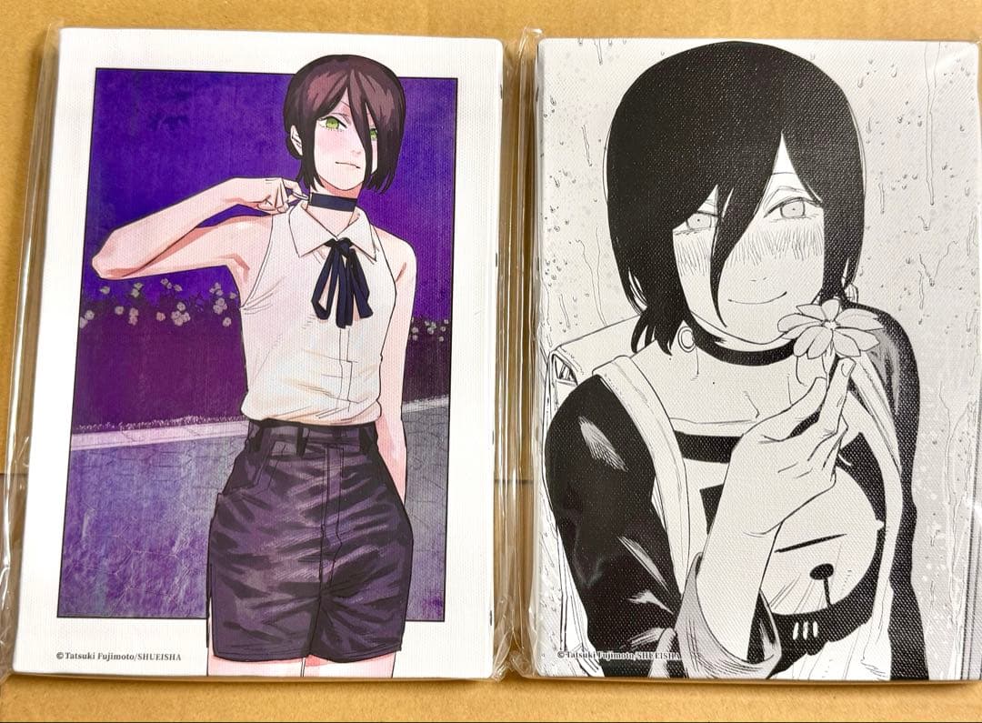 チェンソーマン　JCS限定　名場面アートボード　レゼ　2点セット チェンソーマン JCS限定 名場面アートボード レゼ 2点セット - メルカリ