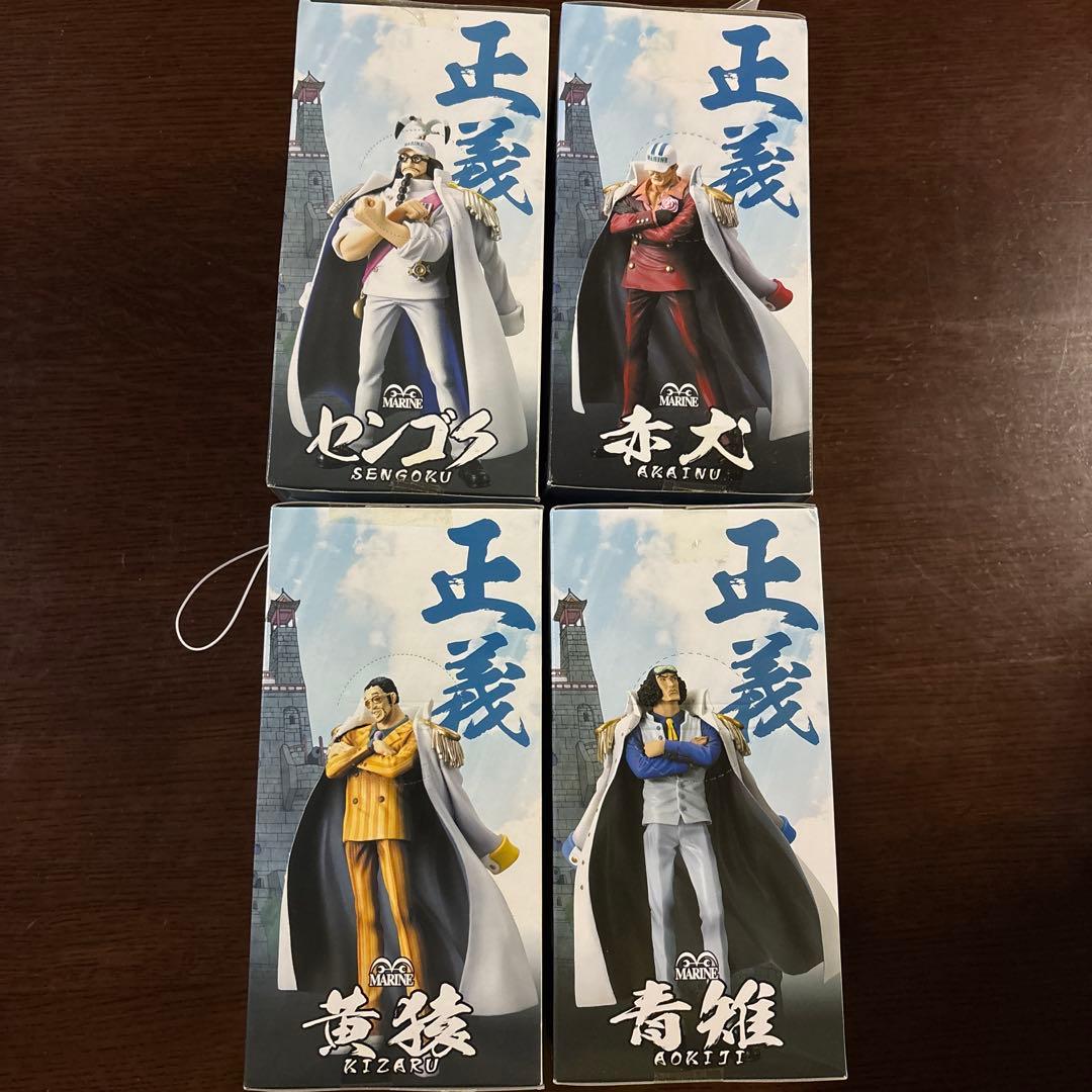 未開封 海軍大将フィギュア 4体セット - メルカリ