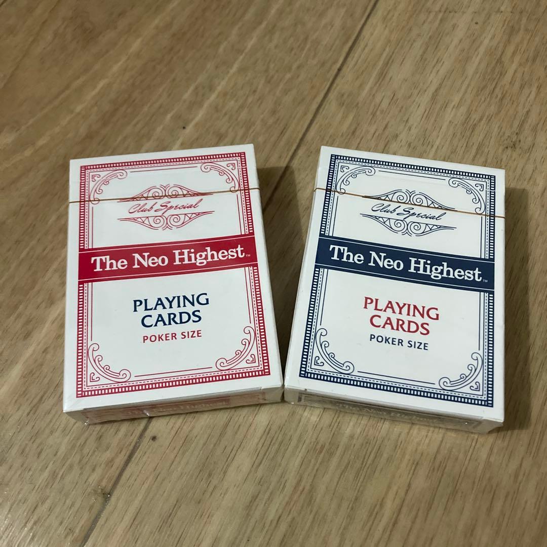 The Neo Highest. トランプ 赤青セット - メルカリ