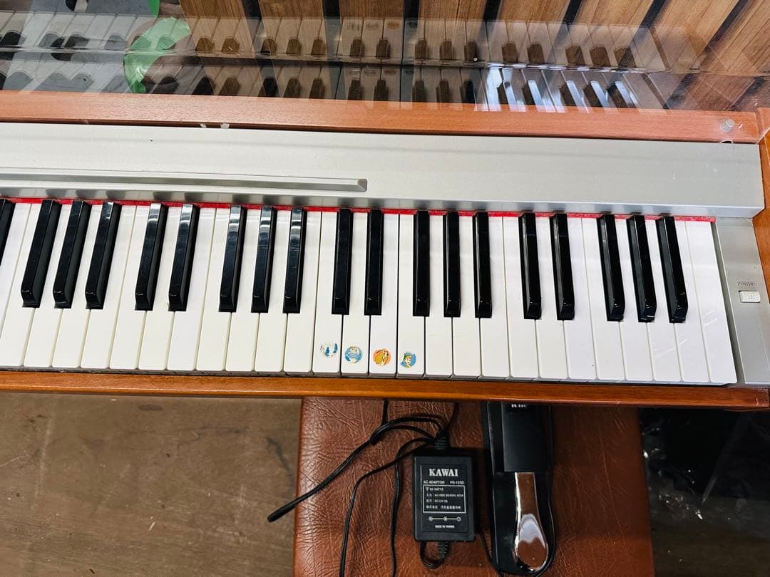 引き取り限定】KAWAI L1 88鍵盤 電子ピアノ 椅子・カバー・ペダル付き