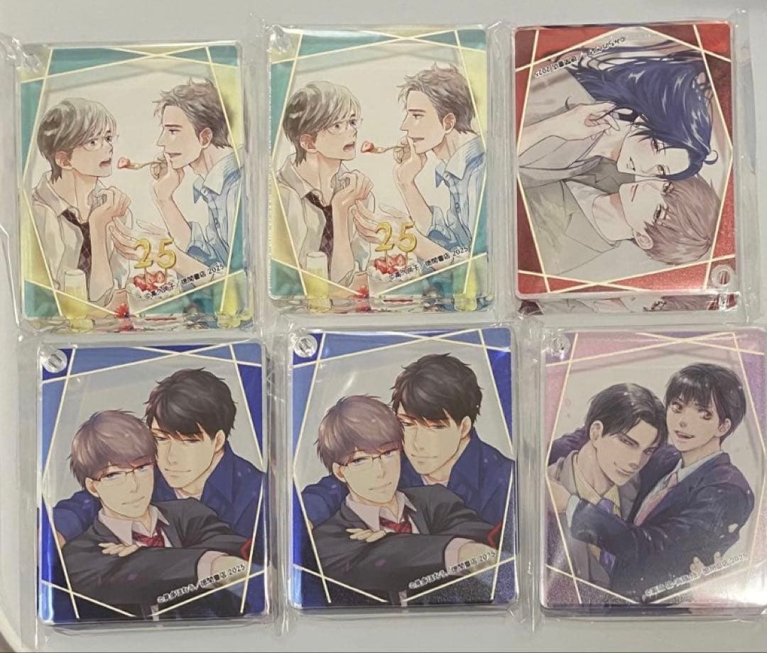 Chara THEキャラ カフェ 二重螺旋 ペーパーコースター クリアカード 他