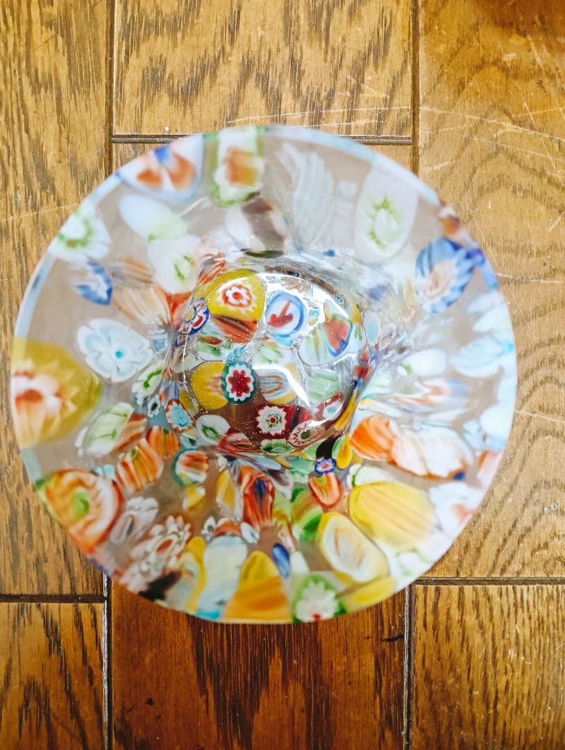 ムラーノガラス ミルフィオリ グラス - メルカリ