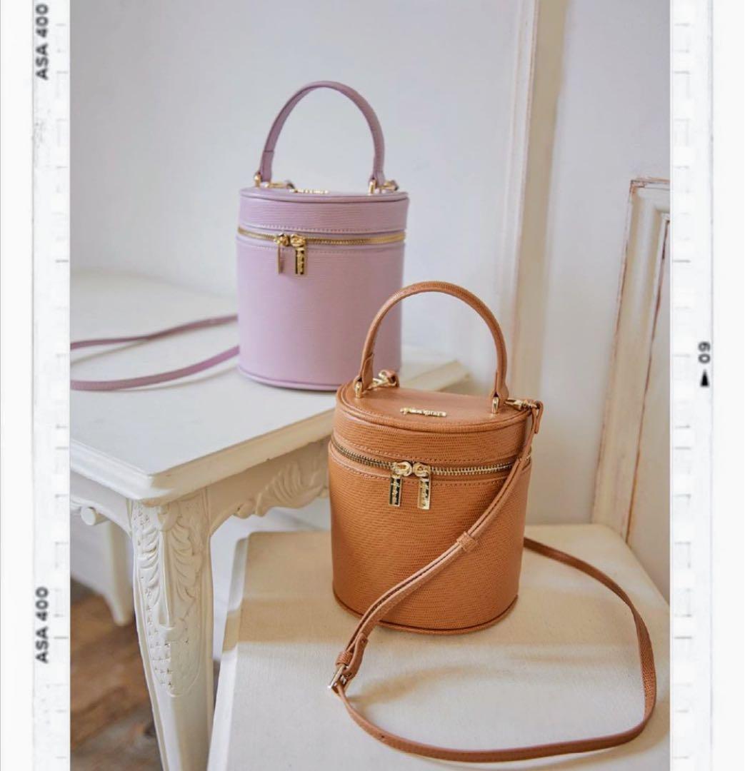 herlipto ハーリップトゥ バニティバッグ キャメル - メルカリ