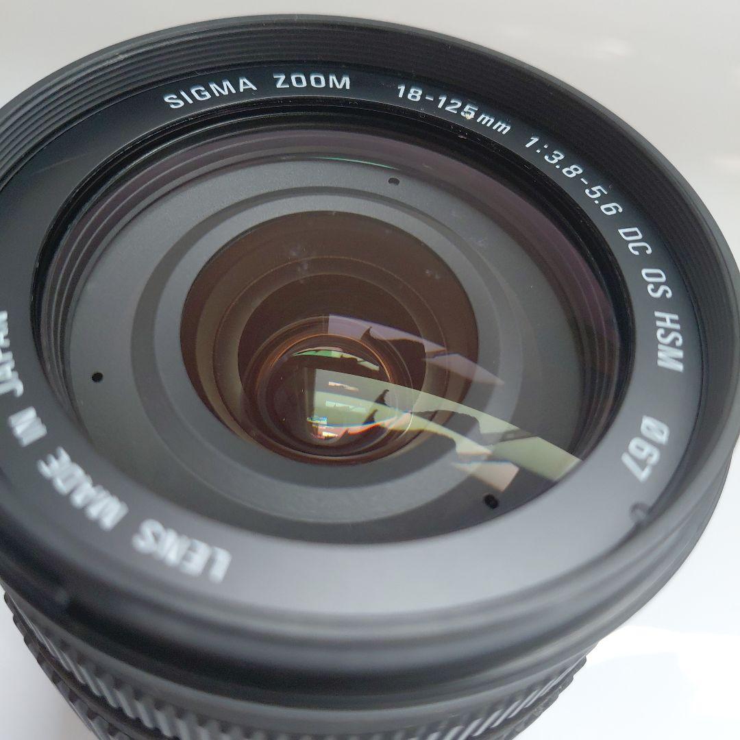 SIGMA 18-125mm F3.8-5.6 高倍率ズームレンズ Canon