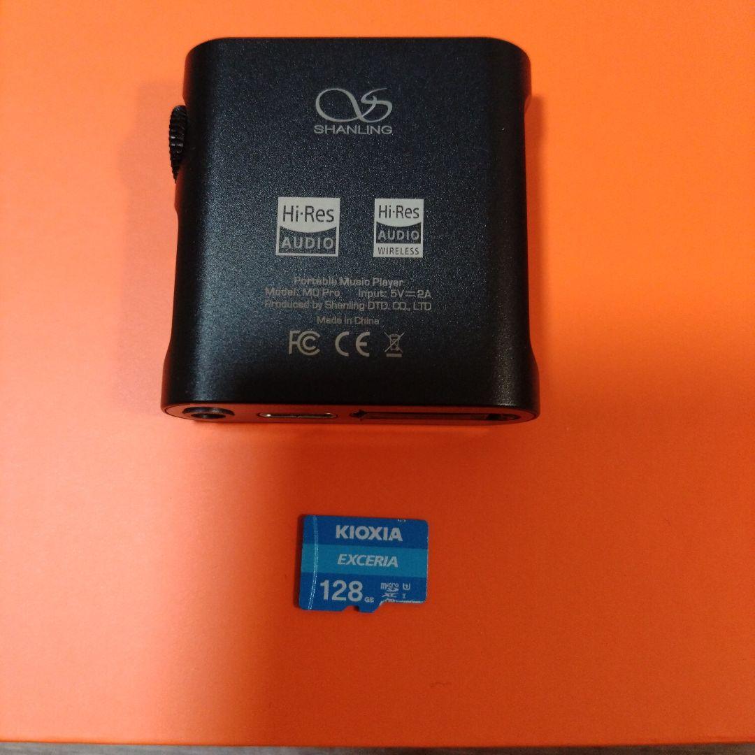 最終値引MO Pro音楽プレイヤー●128GBmicroSD付●純正ケース付