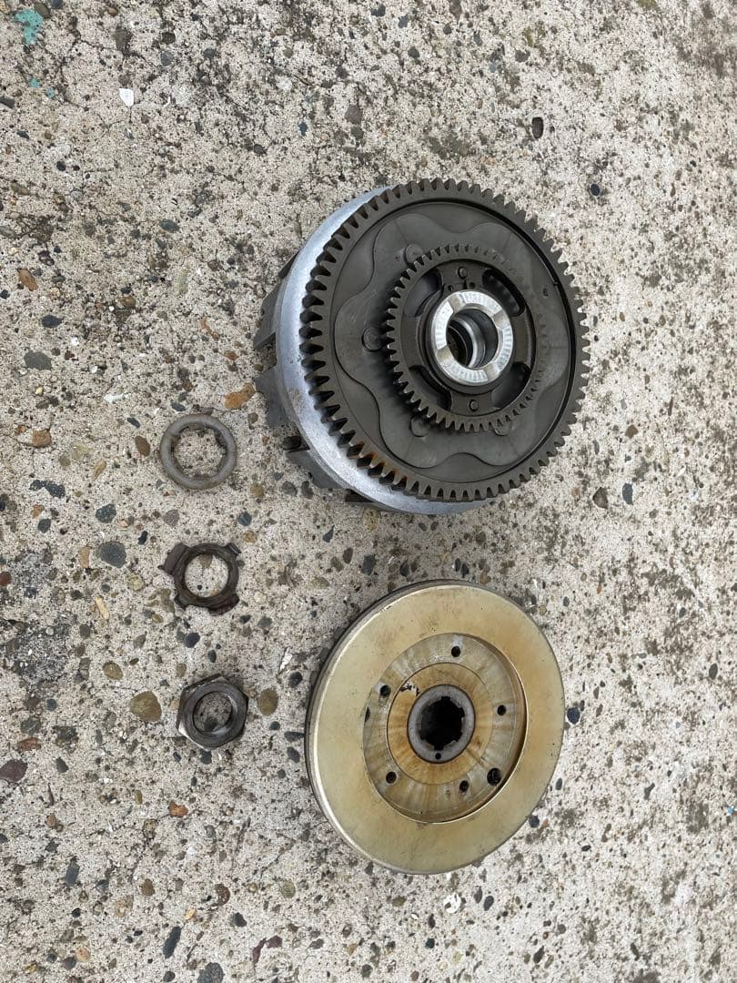 4HM xjr400 クラッチハウジング XJR ヤマハ - メルカリ