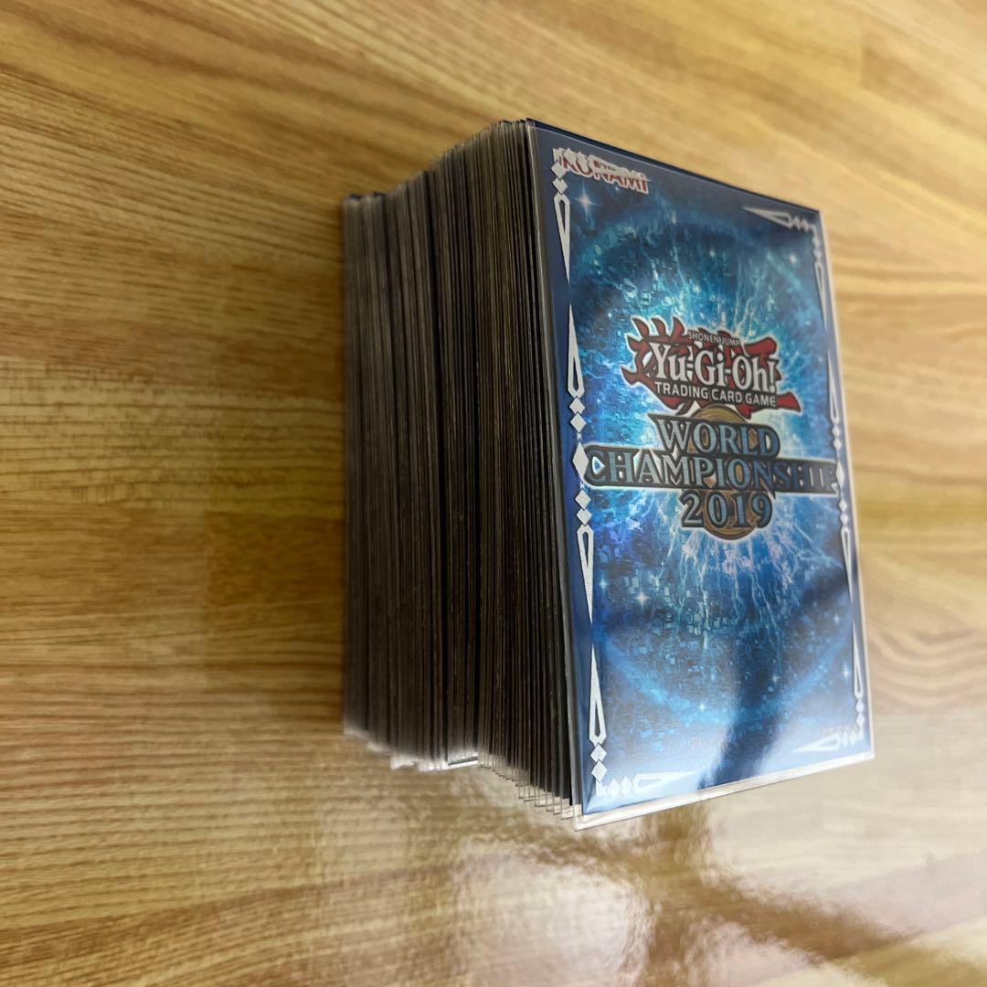 遊戯王WCS2019 遊戯王 wcs2019スリーブ スリーブ赤 100枚